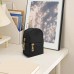 Mykng Nzw Mini Backpack Key Wallets with Keychain for Women, Cute PU Leather Key Pouches for Coins Lipstick Keys Jewelry Accessories Compact Travel Organizer (Black)
